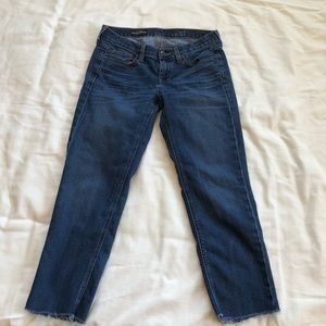 J Crew Cropped Matchstick Jeans